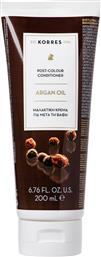 Korres Argan Oil Conditioner για Προστασία Χρώματος για Βαμμένα Μαλλιά 200ml
