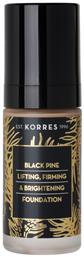 Korres Black Pine Lifting, Firming & Brightening Liquid Make Up 30ml
