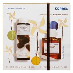 Korres Herbarium Of Mountain Pepper Ανδρικό Σετ με Eau de Toilette 2τμχ