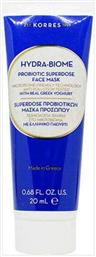 Korres Hydra Biome Probiotic Superdose Μάσκα Προσώπου Κρέμα