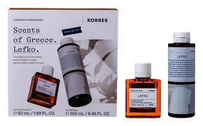 Korres Lefko Eau De Toilette 50ml & Αφρόλουτρο 250ml