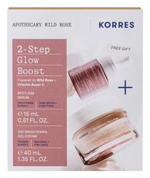 Korres Promo Wild Rose Day Brightening Gel-cream 40ml & Spotless Seum 15ml Box 2024 από το Attica