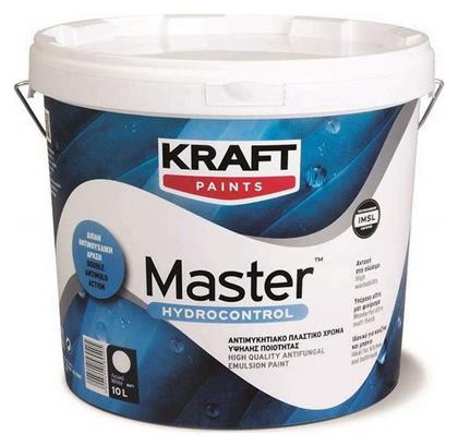 Kraft Master Hydrocontrol Πλαστικό Χρώμα Αντιμουχλικό για Εσωτερική Χρήση 10lt από το Esmarket