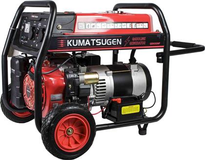 Kumatsugen GB10000MP Γεννήτρια Βενζίνης Τετράχρονη με Μίζα, Ρόδες και Μέγιστη Ισχύ 10kVA
