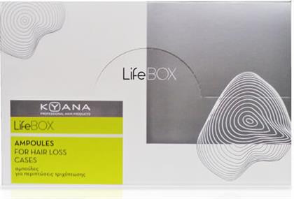 Kyana Life Box Αμπούλες Μαλλιών κατά της Τριχόπτωσης 8x10ml από το Letif