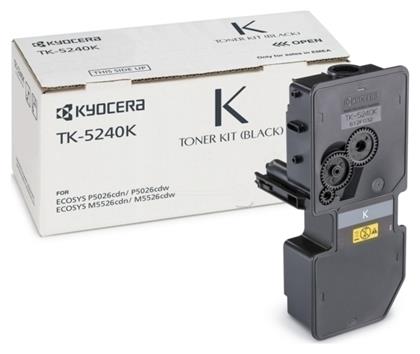 Kyocera TK-5240K Γνήσιο Toner Laser Εκτυπωτή Μαύρο 4000 Σελίδων (1T02R70NL0)