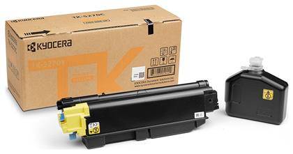 Kyocera TK-5270Y Γνήσιο Toner Laser Εκτυπωτή Κίτρινο 6000 Σελίδων (1T02TVANL0)