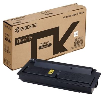 Kyocera TK-6115 Γνήσιο Toner Laser Εκτυπωτή Μαύρο 15000 Σελίδων (1T02P10NL0) από το Public