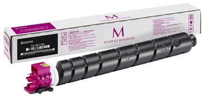 Kyocera TK-8515M Γνήσιο Toner Laser Εκτυπωτή Ματζέντα 20000 Σελίδων (1T02NDBNL1)