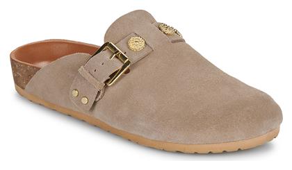 L'atelier Tropézien Γυναικεία Σαμπό Μπεζ