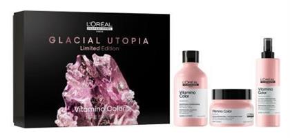 L'Oréal Professionnel Vitamino Color Glacial Utopia Limited Edition Σετ Περιποίησης Μαλλιών με Σαμπουάν, Μάσκα και Serum 3τμχ