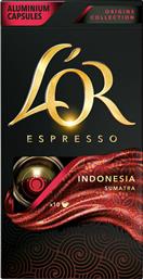 L'Or Κάψουλες Espresso Indonesia Συμβατές με Μηχανή Nespresso 10τμχ από το e-Fresh