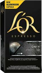 L'Or Κάψουλες Espresso Onyx Συμβατές με Μηχανή Nespresso 10caps από το e-Fresh