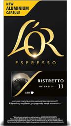 L'Or Κάψουλες Espresso Ristretto Συμβατές με Μηχανή Nespresso 10caps