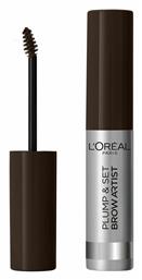 L'Oreal Paris Brow Artist Plump & Set Mascara για Φρύδια 108 Dark Brunette