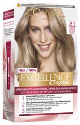 L'Oreal Paris Excellence Cream Colour 8.1 Ξανθό Ανοιχτό Σαντρέ 48ml