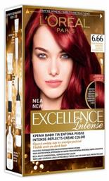 L'Oreal Paris Excellence Intense 6.66 Πολύ Έντονο Κόκκινο