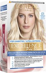 L'Oreal Paris Excellence Pure Blonde 01 Ultra Light Natural Blonde 48ml