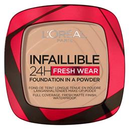 L'Oreal Paris Infaillible 24H Fresh Wear Compact Make Up 120 Vanilla 9gr από το Pharm24