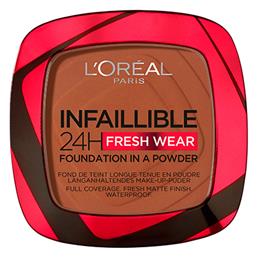 L'Oreal Paris Infaillible 24H Fresh Wear Compact Make Up 375 Deep Amber 9gr