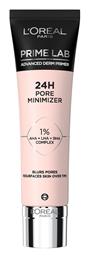 L'Oreal Paris Lab 24h Pore Minimizer Primer Προσώπου σε Κρεμώδη Μορφή 30ml