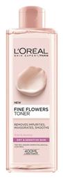 L'Oreal Paris Lotion Τόνωσης Fine Flowers για Ξηρές Επιδερμίδες 400ml από το Galerie De Beaute