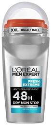 L'Oreal Paris Men Expert Fresh Extreme Αποσμητικό 48h σε Roll-On 50ml