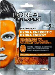 L'Oreal Paris Men Expert Hydra Energetic Tissue Face Mask 30gr από το e-Fresh