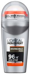 L'Oreal Paris Men Expert Invincible Αποσμητικό 96h σε Roll-On 50ml από το e-Fresh