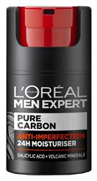 L'Oreal Paris Men Expert Pure Carbon Ανδρική Κρέμα κατά των Ατελειών 50ml