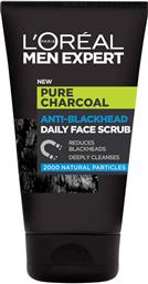 L'Oreal Paris Men Expert Pure Charcoal Anti-Blackhead Daily Scrub Προσώπου 100ml