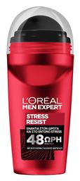 L'Oreal Paris Men Expert Stress Resist Αποσμητικό 48h σε Roll-On 50ml από το Pharm24