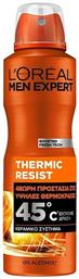 L'Oreal Paris Men Expert Thermic Resist 45°C Αποσμητικό 48h σε Spray 150ml