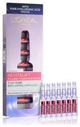 L'Oreal Paris Revitalift Filler Face Serum 7x1.3ml από το Galerie De Beaute