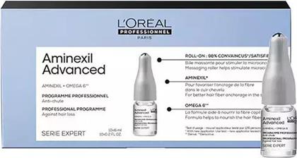 L'Oreal Paris Serie Expert Aminexil Advanced Αμπούλες Μαλλιών κατά της Τριχόπτωσης 10x6ml από το Letif