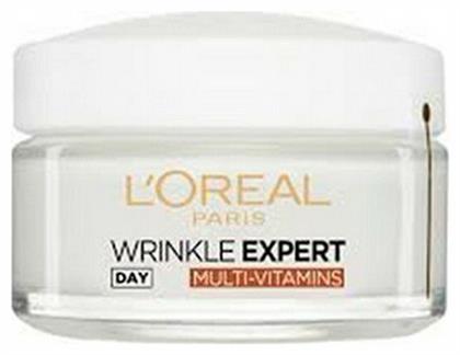 L'Oreal Paris Wrinkle Expert 65+ Κρέμα Προσώπου Ημέρας για Ενυδάτωση, Αντιγήρανση & Ατέλειες 50ml