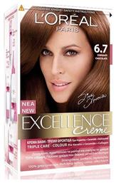 L'Oréal Professionnel Excellence Creme 6.7 Σοκολατί