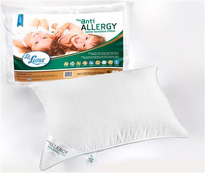 La Luna Παιδικό Μαξιλάρι Ύπνου Anti-Allergy Sensitive Λευκό 50x70εκ. από το Spitishop