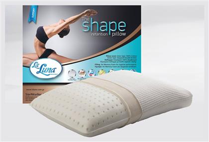 La Luna The Shape Retention Μαξιλάρι Ύπνου Memory Foam Ανατομικό Μέτριο 40x60x16cm από το Katoikein