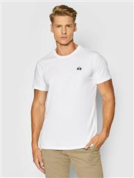 La Martina Ανδρικό T-shirt Λευκό Μονόχρωμο