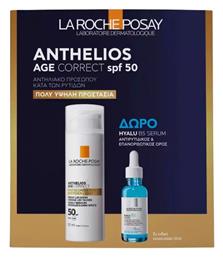 La Roche Posay Αnthelios Age Correct SPF50 Σετ Αντηλιακών 2τμχ