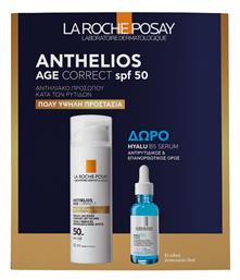 La Roche Posay Αnthelios Age Correct SPF50 Σετ Περιποίησης για Αντιγήρανση & Ενυδάτωση