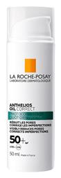 La Roche Posay Anthelios Oil Correct Αντηλιακή Κρέμα Προσώπου SPF50 50ml από το Attica