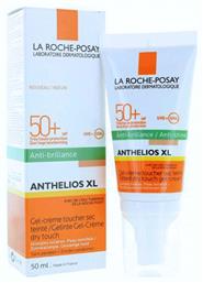 La Roche Posay Anthelios XL Dry Touch Anti-Shine Αδιάβροχο Αντηλιακό Gel Προσώπου SPF50 με Χρώμα 50ml