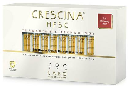 Labo Caducrex Transdermic HFSC Αμπούλες Μαλλιών κατά της Τριχόπτωσης για Άνδρες 20x3.5ml