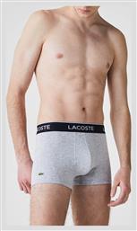 Lacoste Ανδρικά Μποξεράκια Γκρι 3Pack από το MybrandShoes