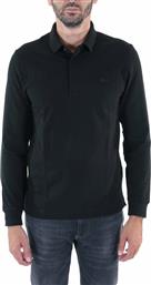 Lacoste Ανδρική Μπλούζα Polo Μακρυμάνικη Μαύρη από το Altershops