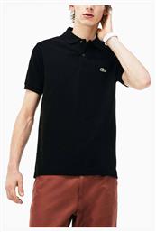 Lacoste Ανδρικό T-shirt Κοντομάνικο Polo Μαύρο από το Altershops