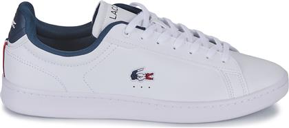 Lacoste Carnaby Pro Ανδρικά Sneakers Λευκά