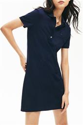 Lacoste Mini All Day Φόρεμα Μακό με Κουμπιά Navy Μπλε από το Notos